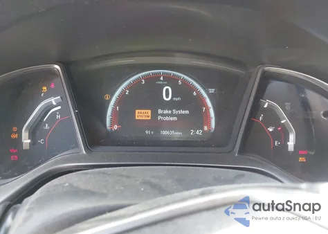 2018 Honda Civic Si из США, поврежденный, VIN 2HGFC3A57JH752757